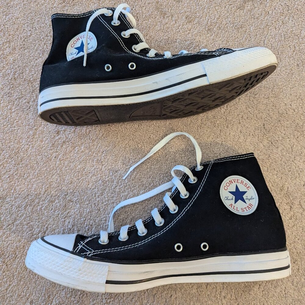 Men's converse black chuck Taylors
